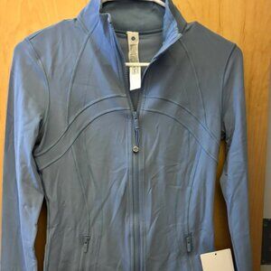 Womens Blue Nulu Zip Up - Size: 6